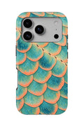 Key Largo Queen Parrotfish tough phone case, back view on white